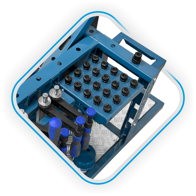 Organizacja pracy i utrzymanie porządku na stanowisku pracy z wózkami na narzędzia GPPH